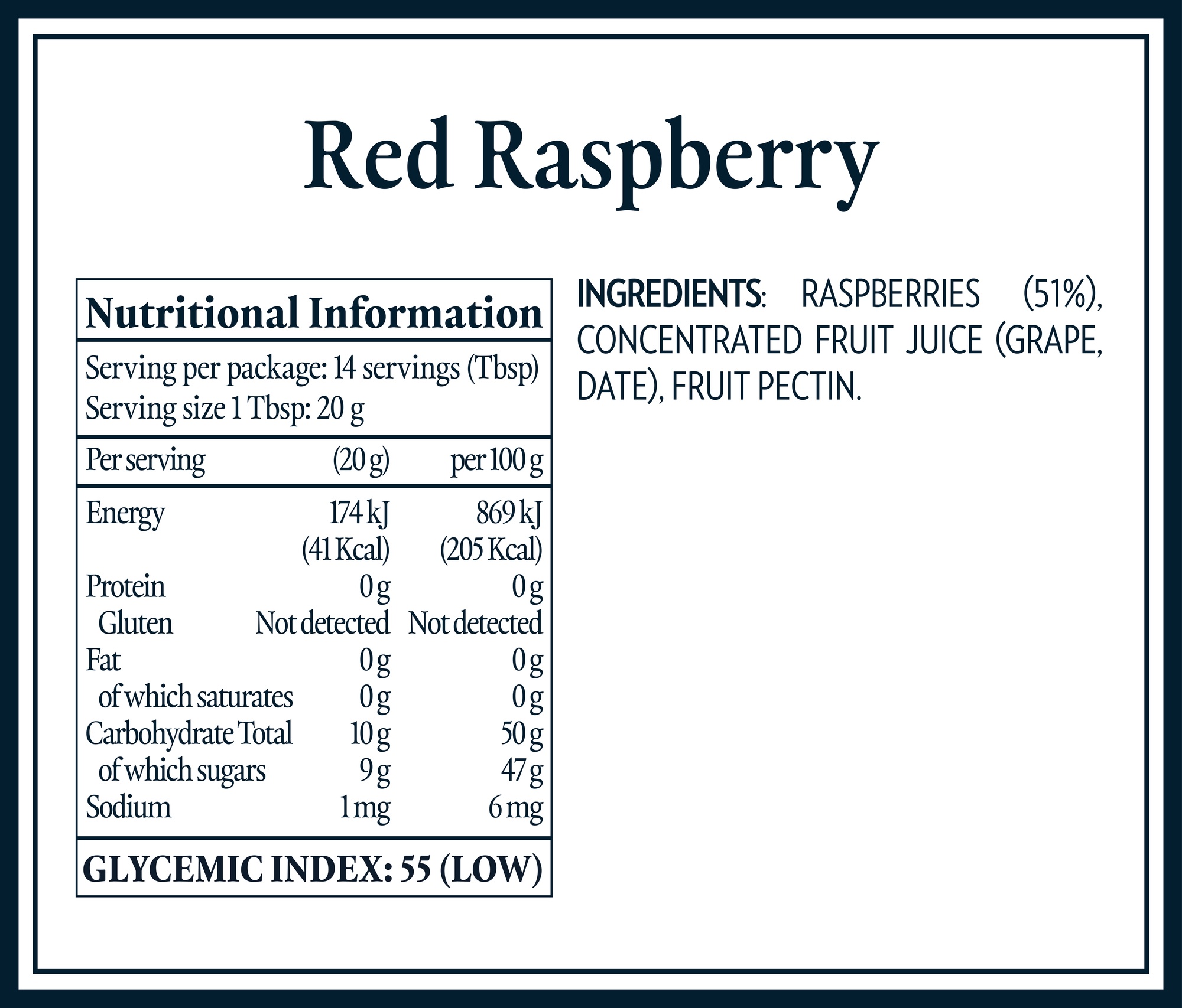 Nutrition Tables & Ingredients 2_AUS_red raspberry