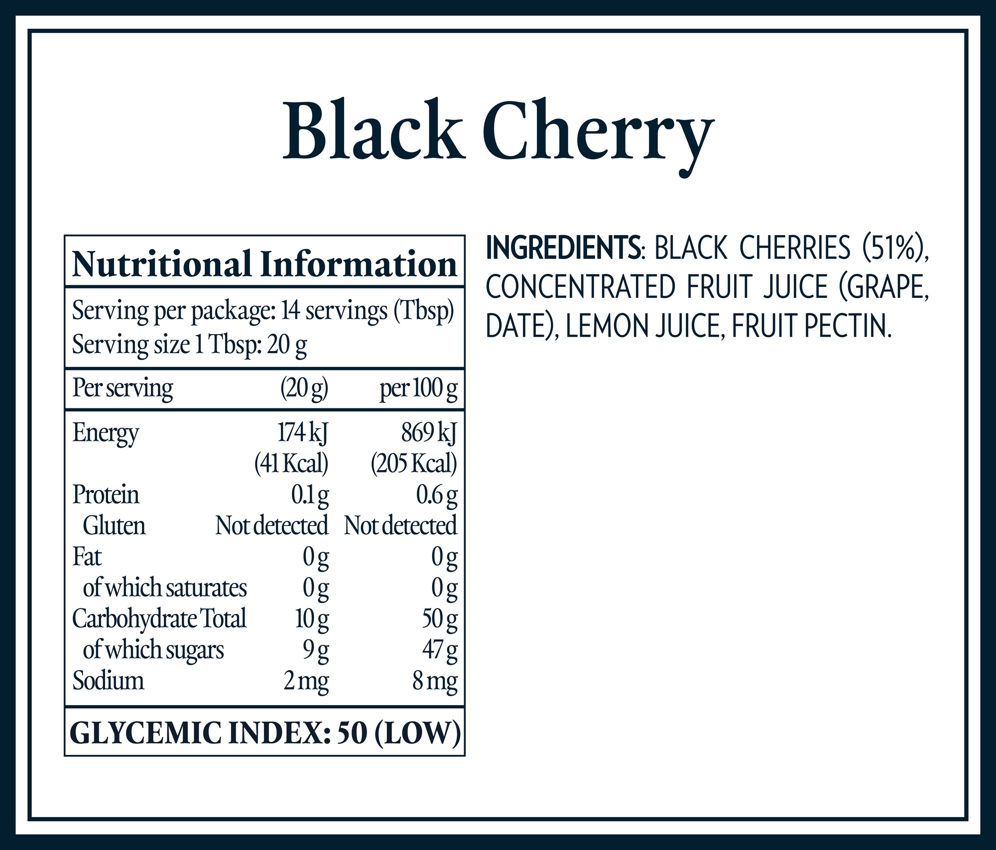 Nutrition Tables & Ingredients_AUS_black cherry